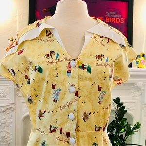 Unique Vintage Little Golden Book dress